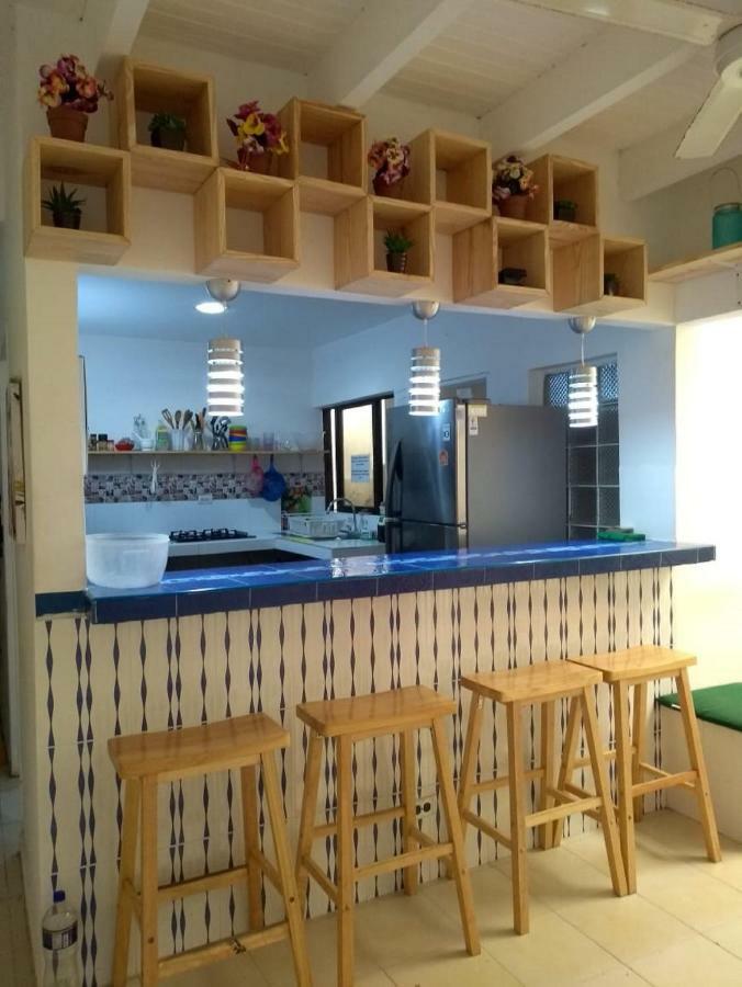 San Andrés Hostal Palo Alto מראה חיצוני תמונה